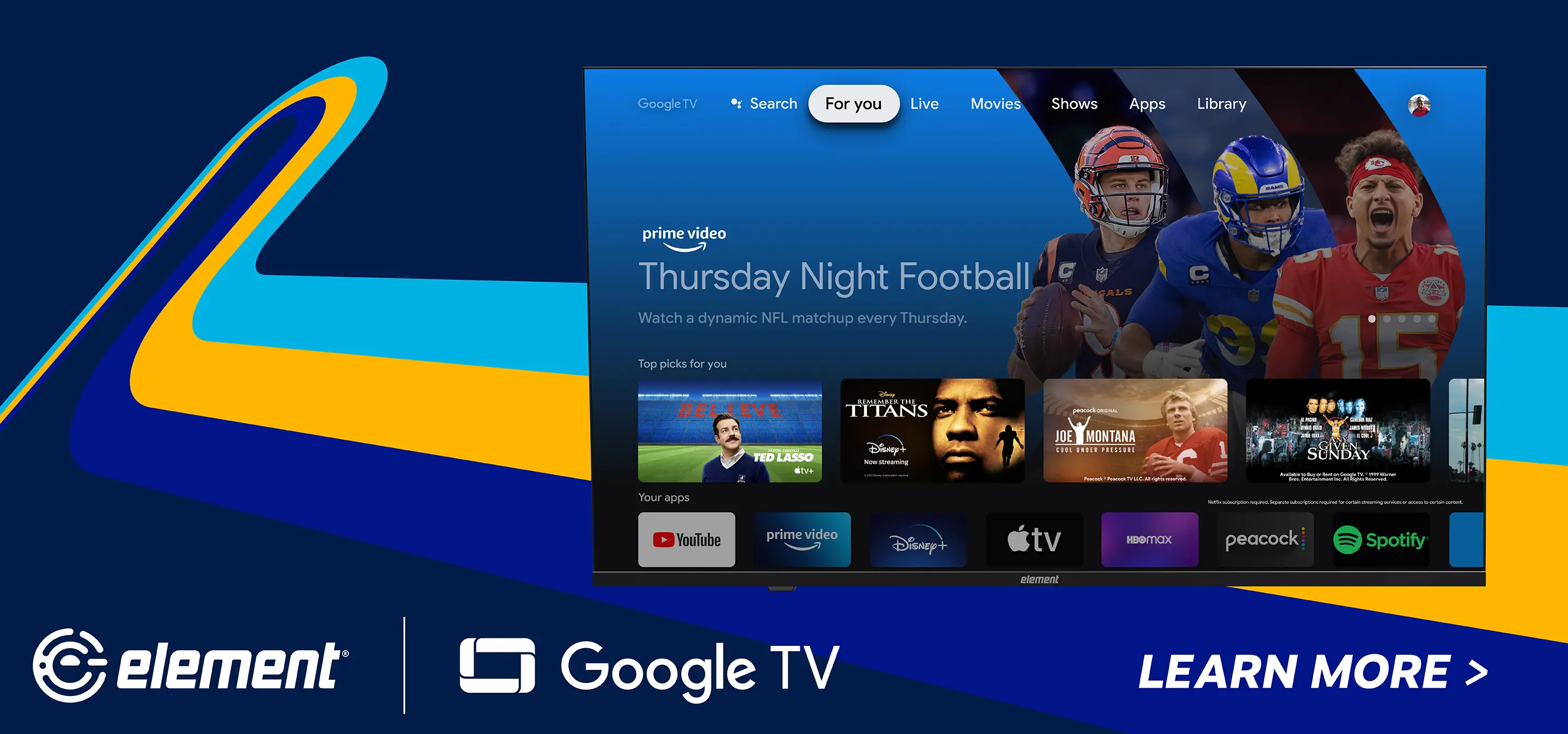 Smart Google TV platform