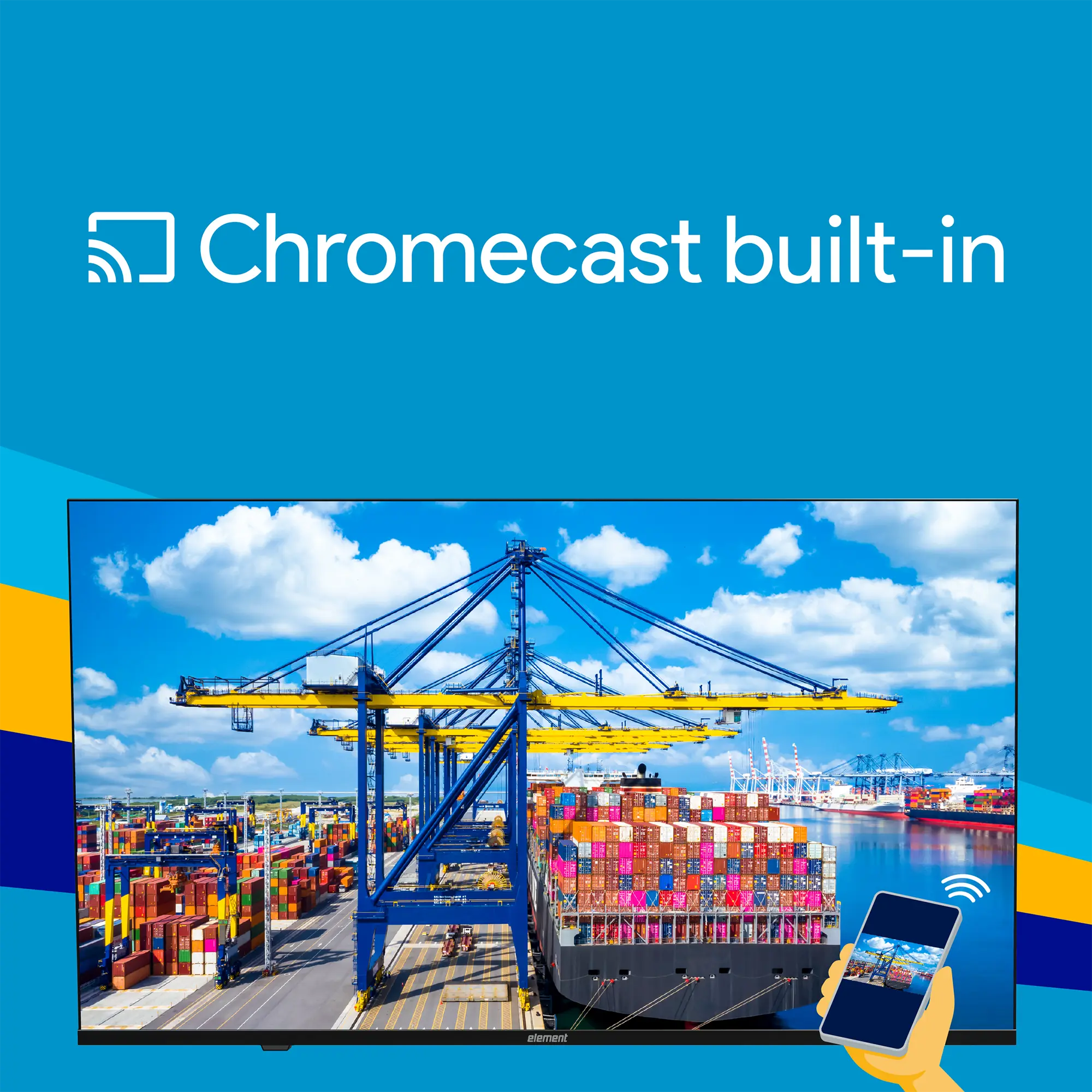 Google TV Chromecast built-in