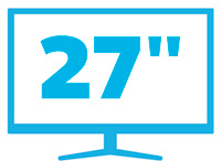27 inch monitor icon - hover