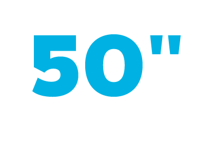 50'' TV