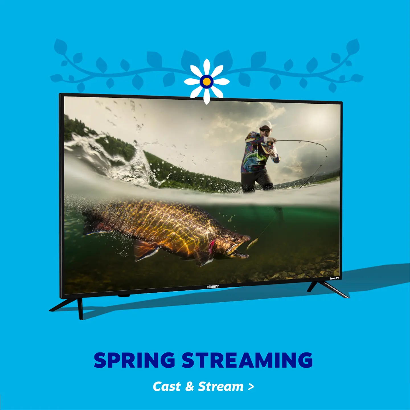 Spring streaming - cast & stream with an Element TV