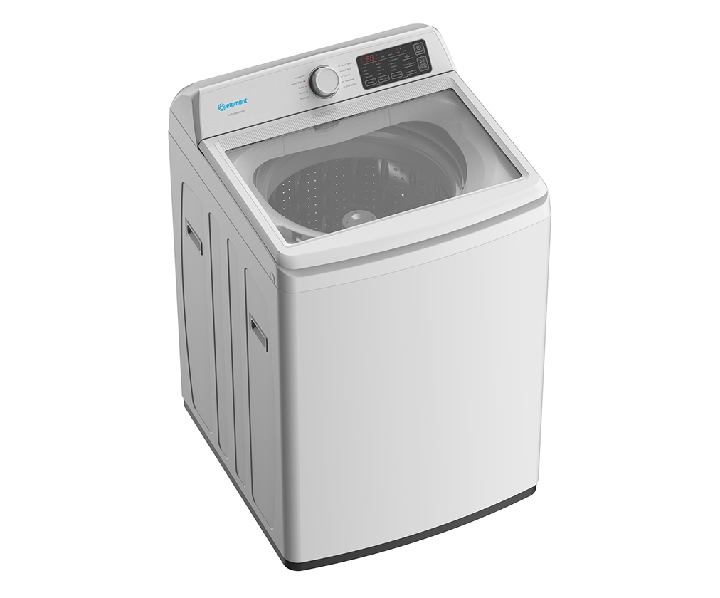 Element Electronics washer - angle view