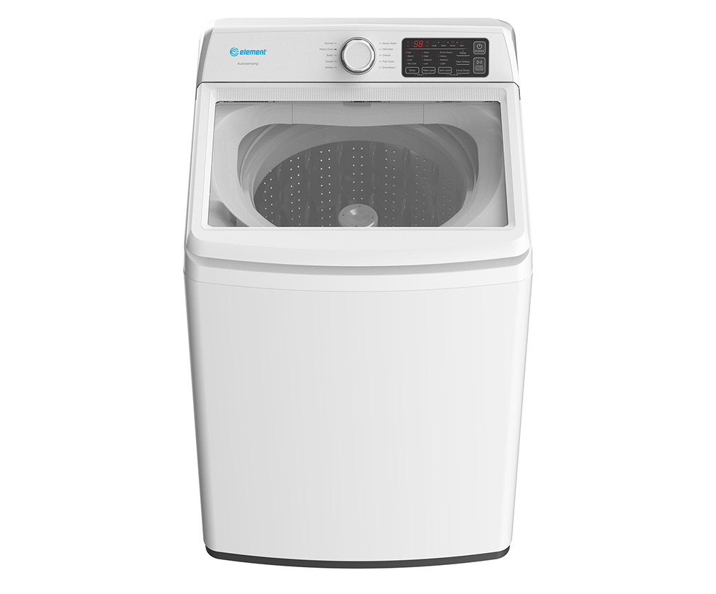 Element Electronics washer - top angle view