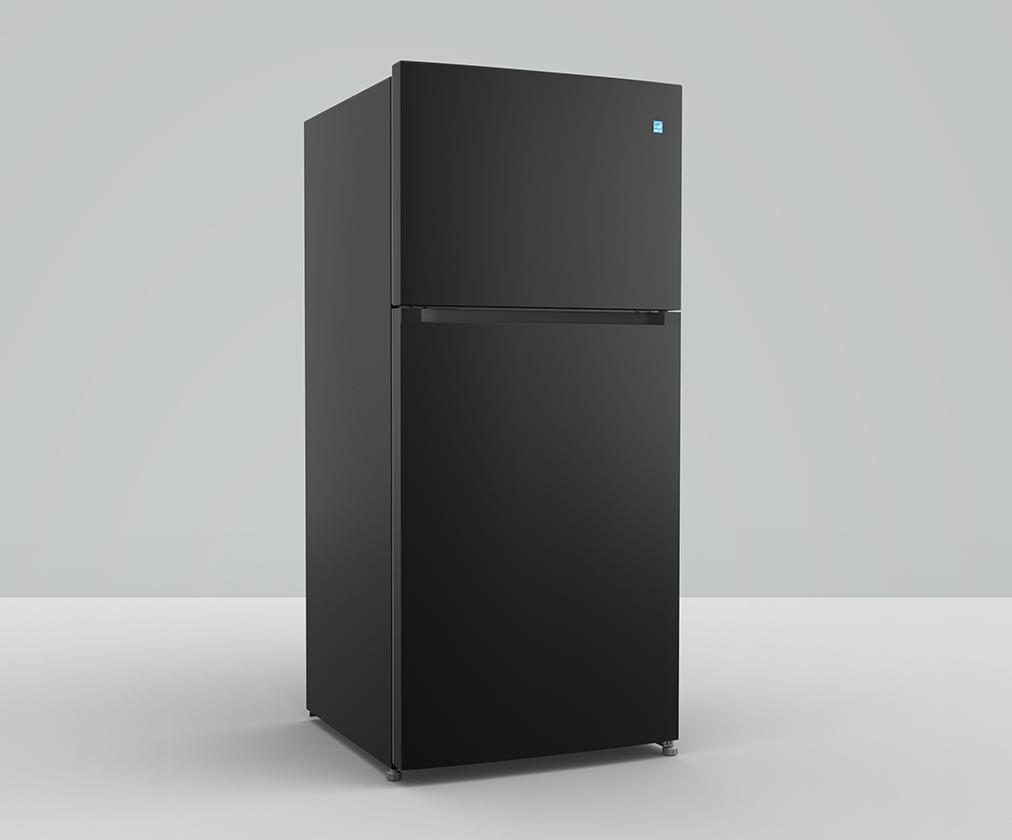 Element 18 cu. ft. Top Mount Refrigerator (Black) | Element Electronics