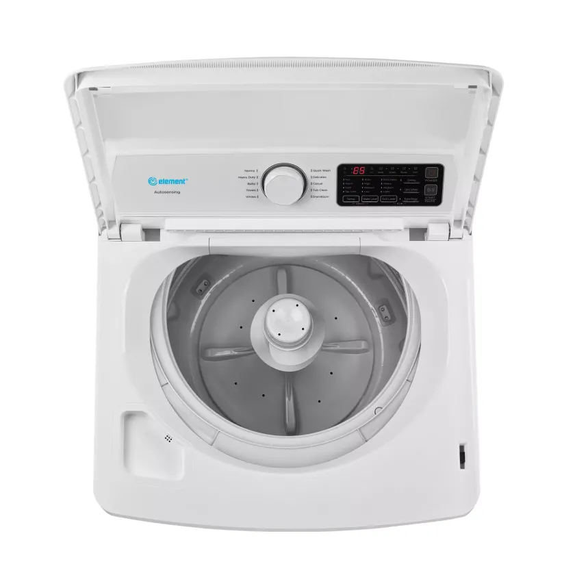 4.1 Cu. Ft. Top Load Washer lid open