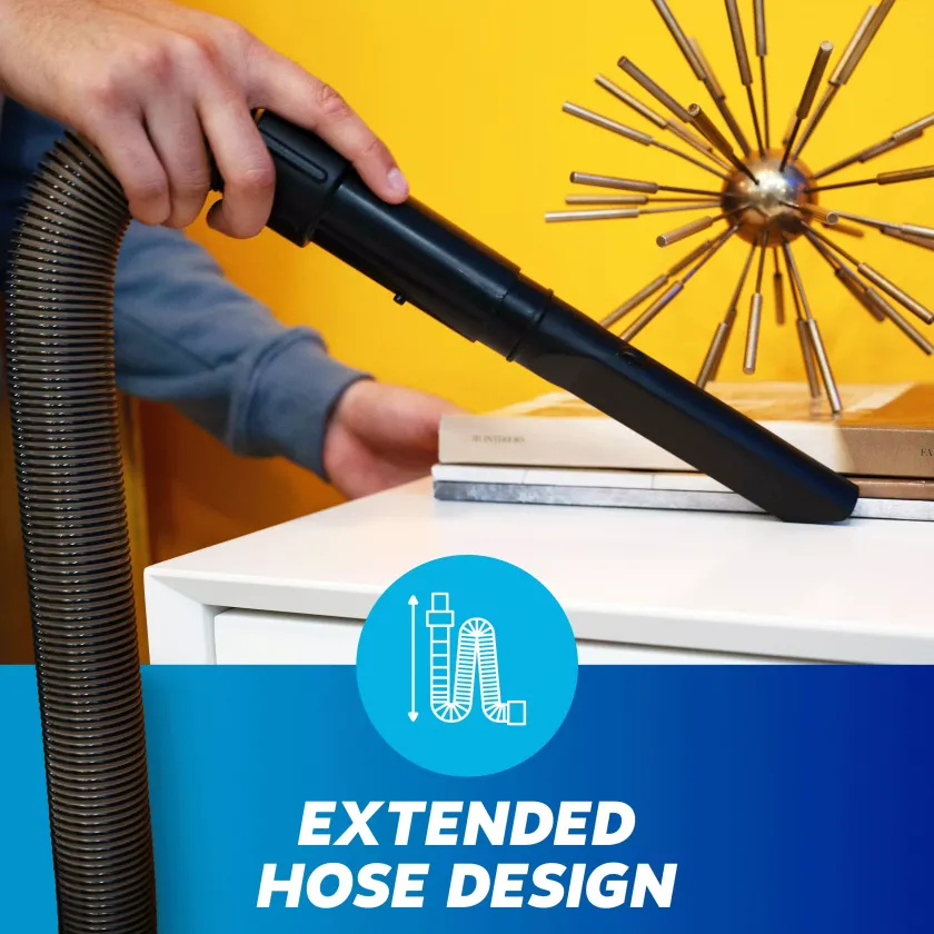 Extended hose design