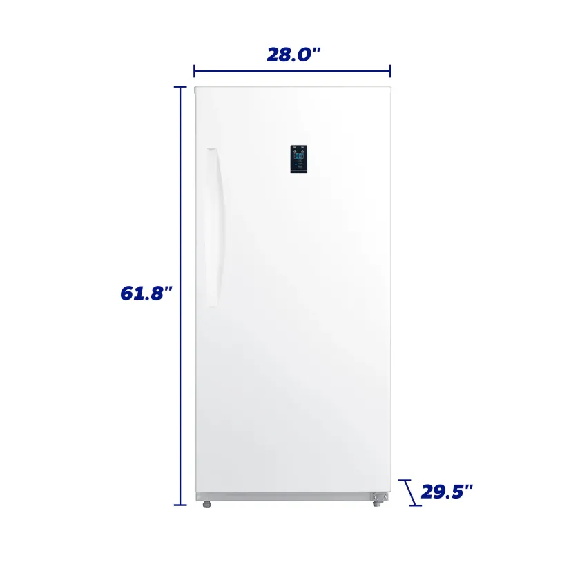 Element 13.8 cu. ft. Upright Freezer - dimensions