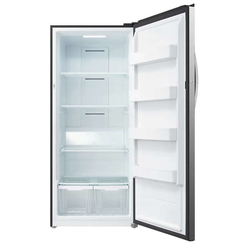 Element 21 cu. ft. Upright Freezer - front with door open