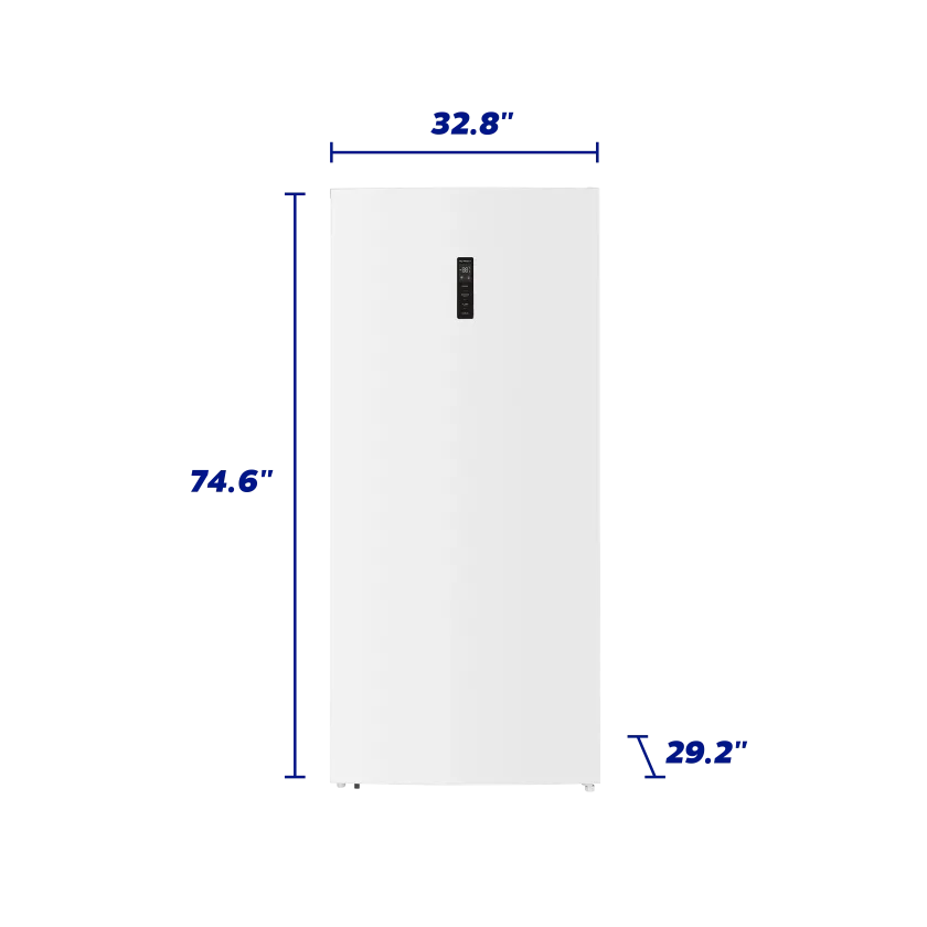 Element 21.2 cu. ft. Upright Freezer - dimensions