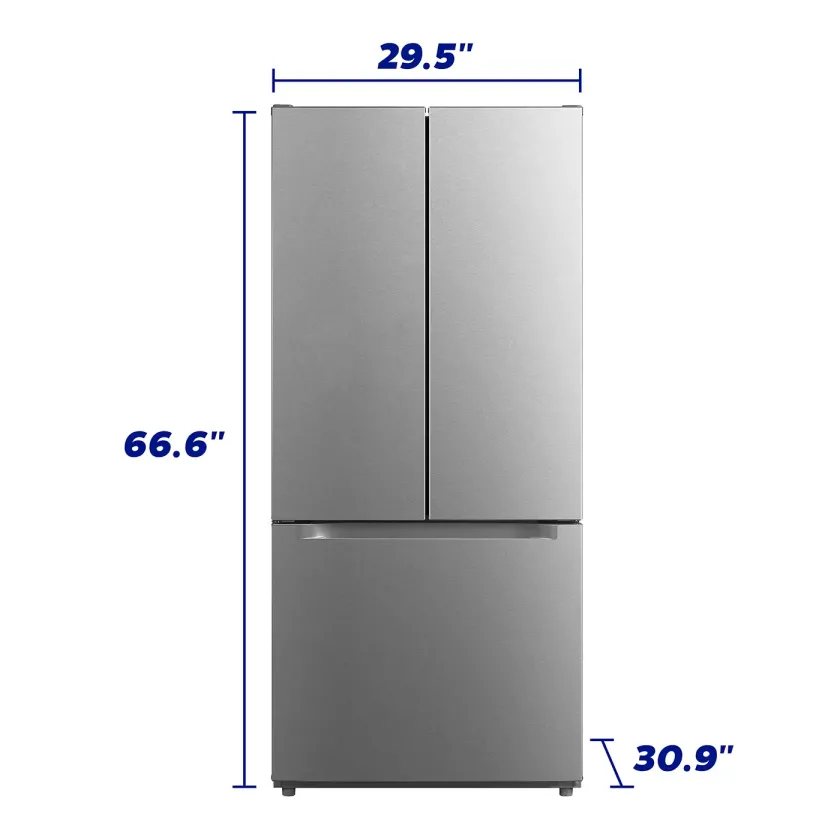 Element 18.4 cu. ft. French Door Refrigerator - Dimensions