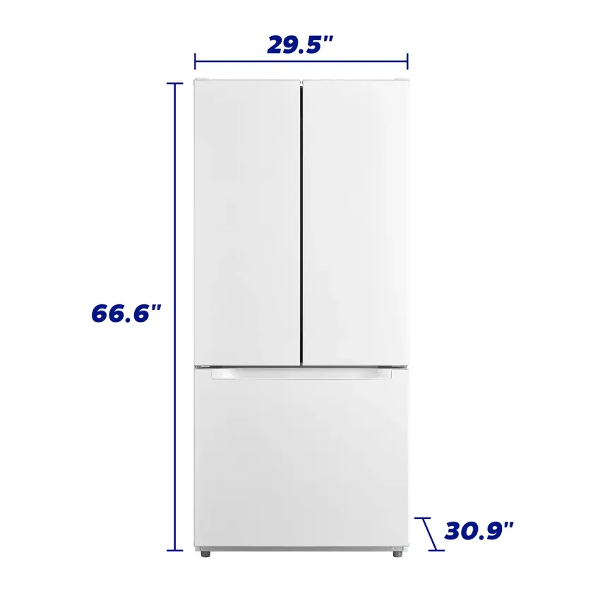 Element 18.4 cu. ft. French Door Refrigerator - Dimensions