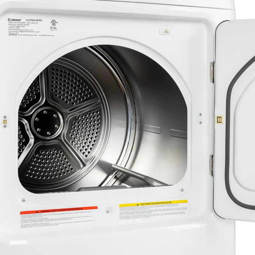7.0 Cu.Ft. Electric Dryer - Cropped Open