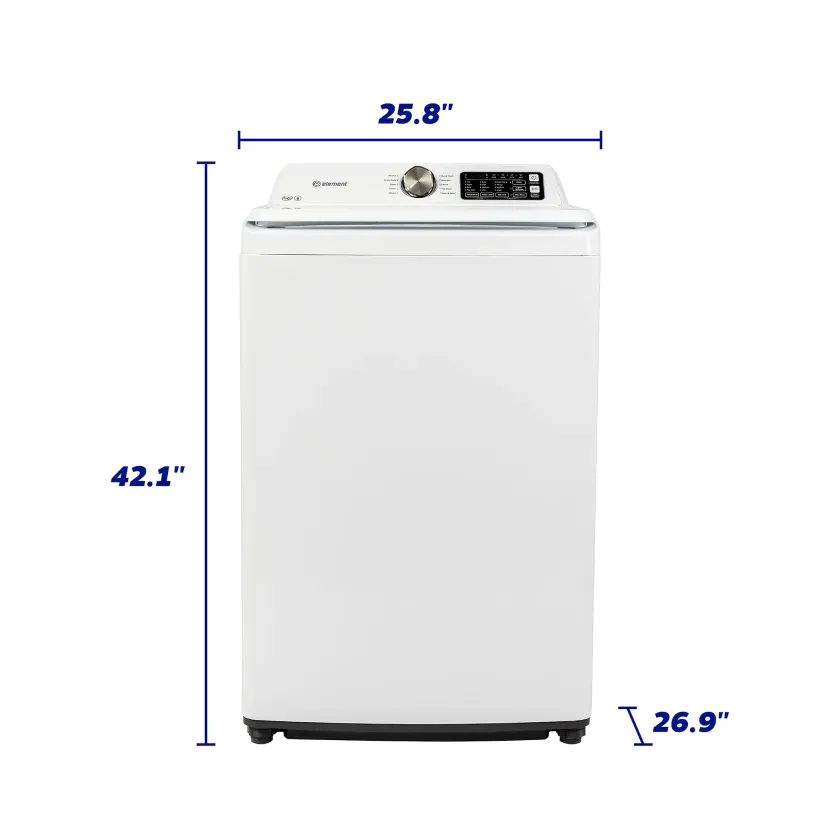 Element 4.1 Cu. Ft. Washer - Dimensions