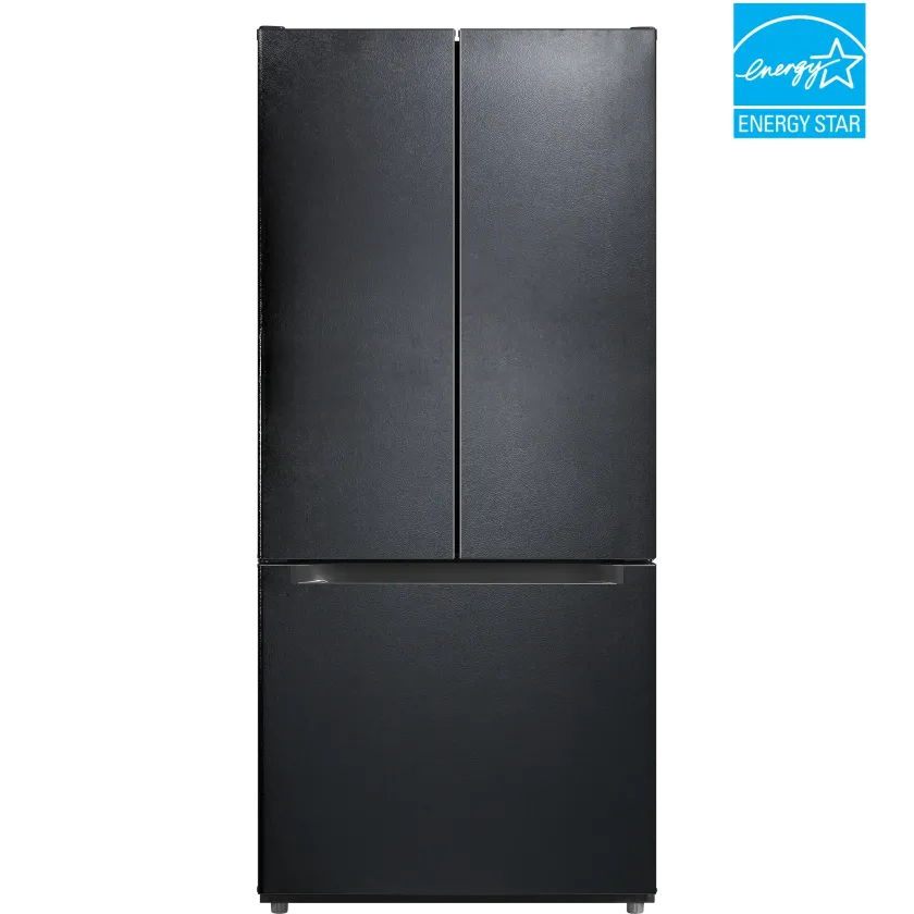 Element 18.4 cu ft French Door Refrigerator front view