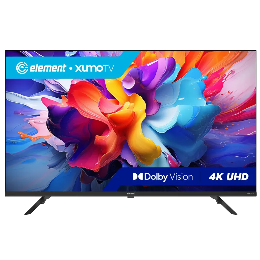 Element 43” 4K UHD HDR Frameless Xumo TV front view