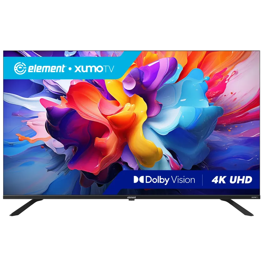 Element 50” 4K UHD HDR Frameless Xumo TV front view