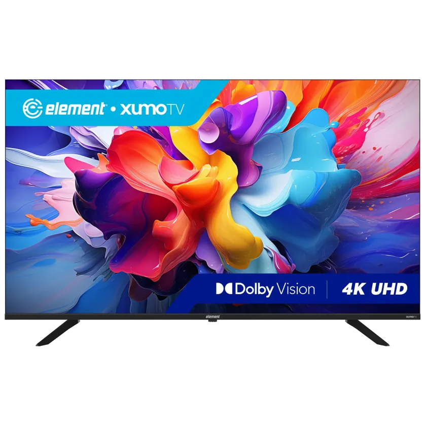 Element 55” 4K UHD HDR Frameless Xumo TV front view