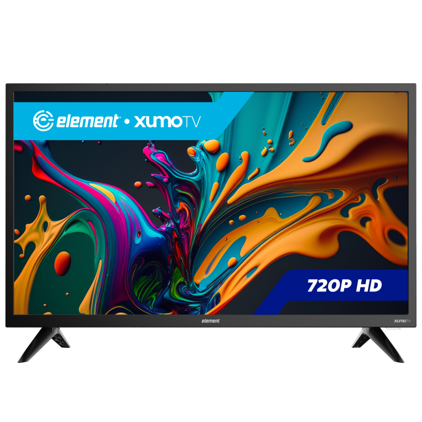 Element 24” 720p HD Xumo TV front view 