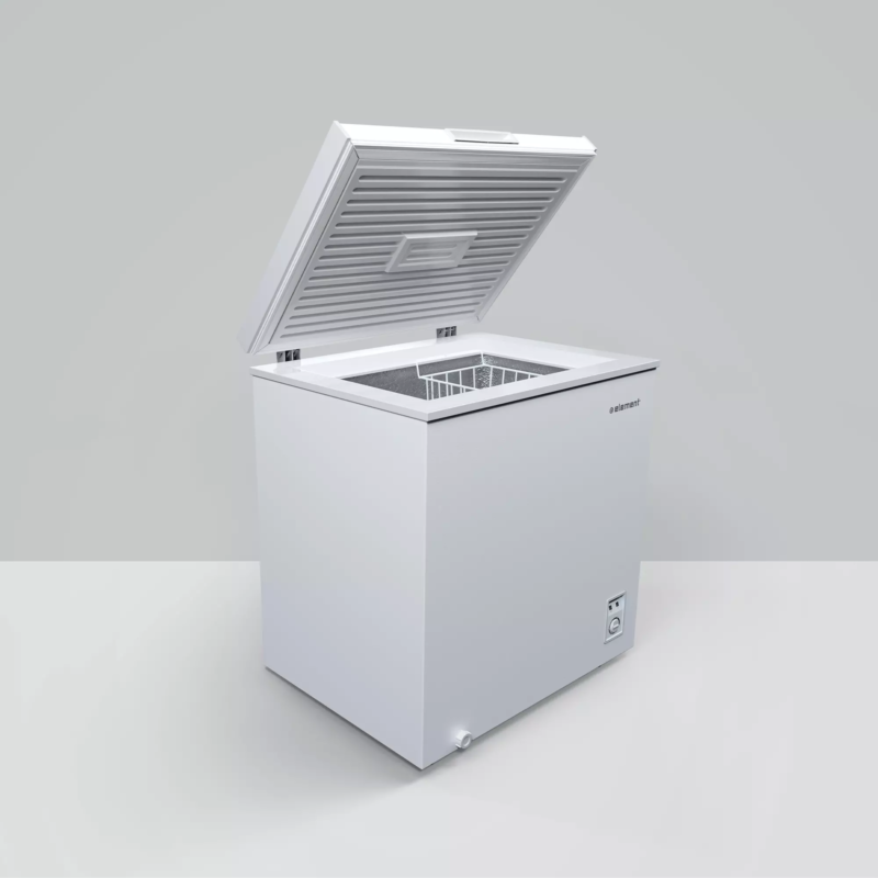 Angle view - lid open
