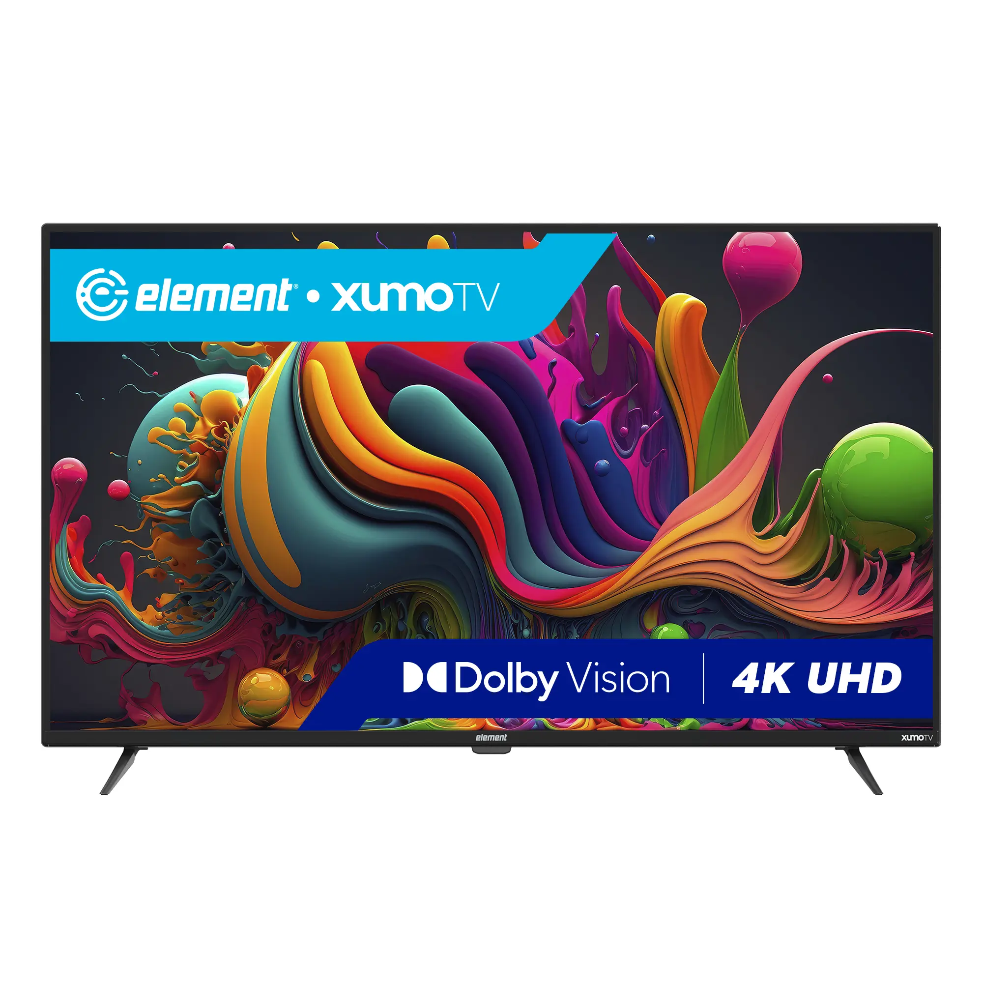 Element 50” 4K UHD HDR Xumo TV front view