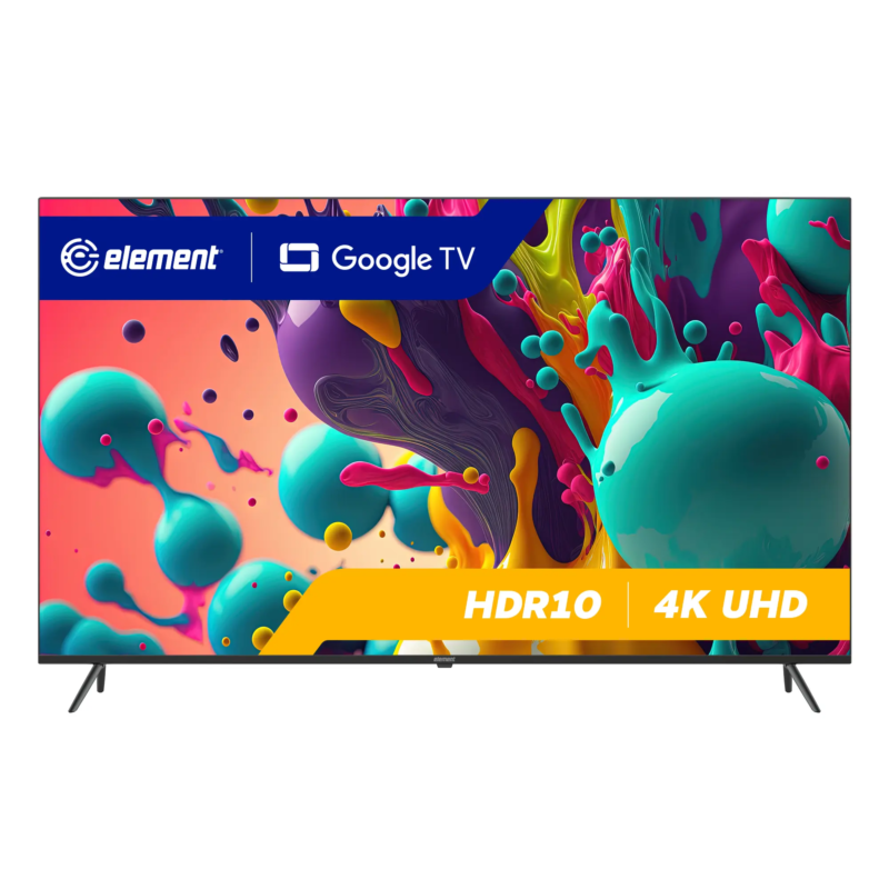 Element 65” TV - front view