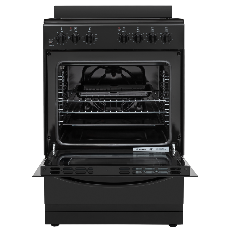 24" Electric Range - Front Open