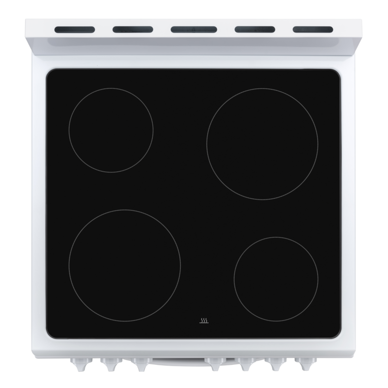 24" Electric Range - Cooktop