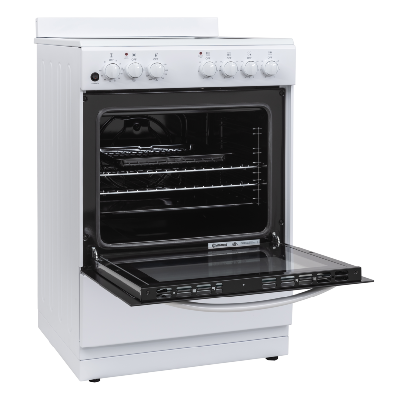 24" Electric Range - Left Angle Open