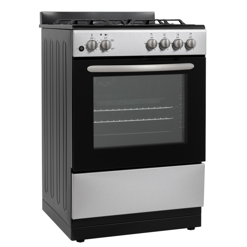 24" Gas Range - Left Angle