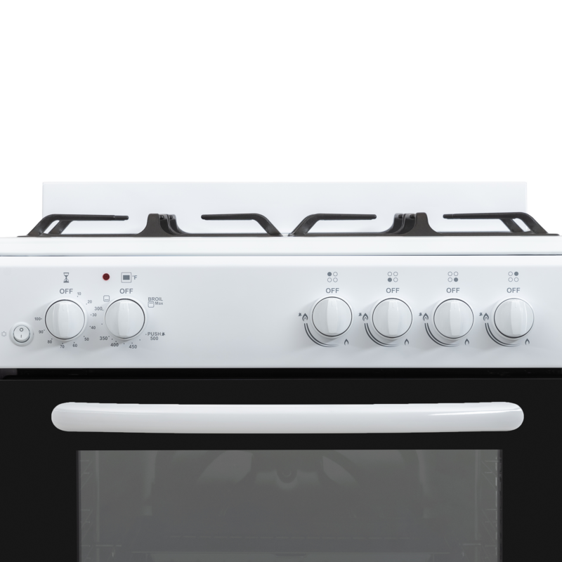 24" Gas Range - All Knobs