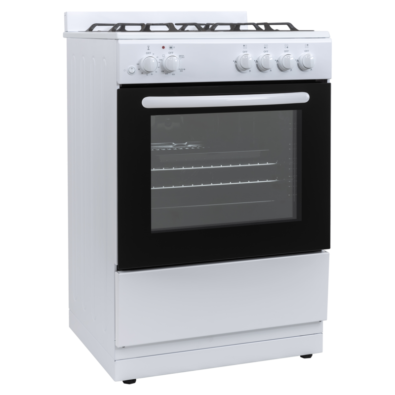 24" Gas Range - Left Angle