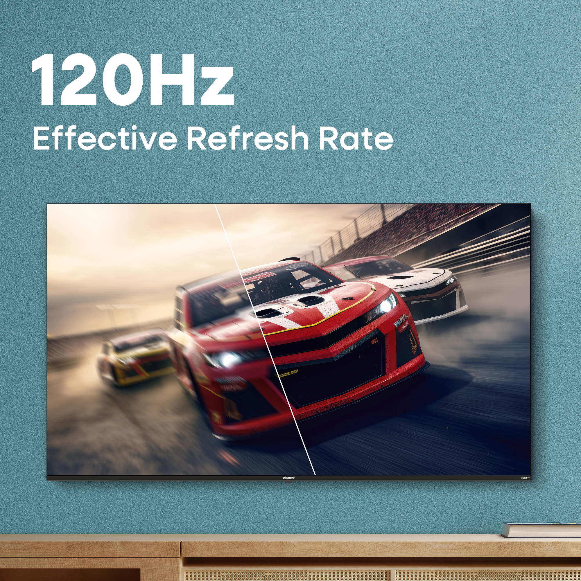 43” 4K UHD HDR Frameless Xumo TV (E550AE43C) | Element Electronics