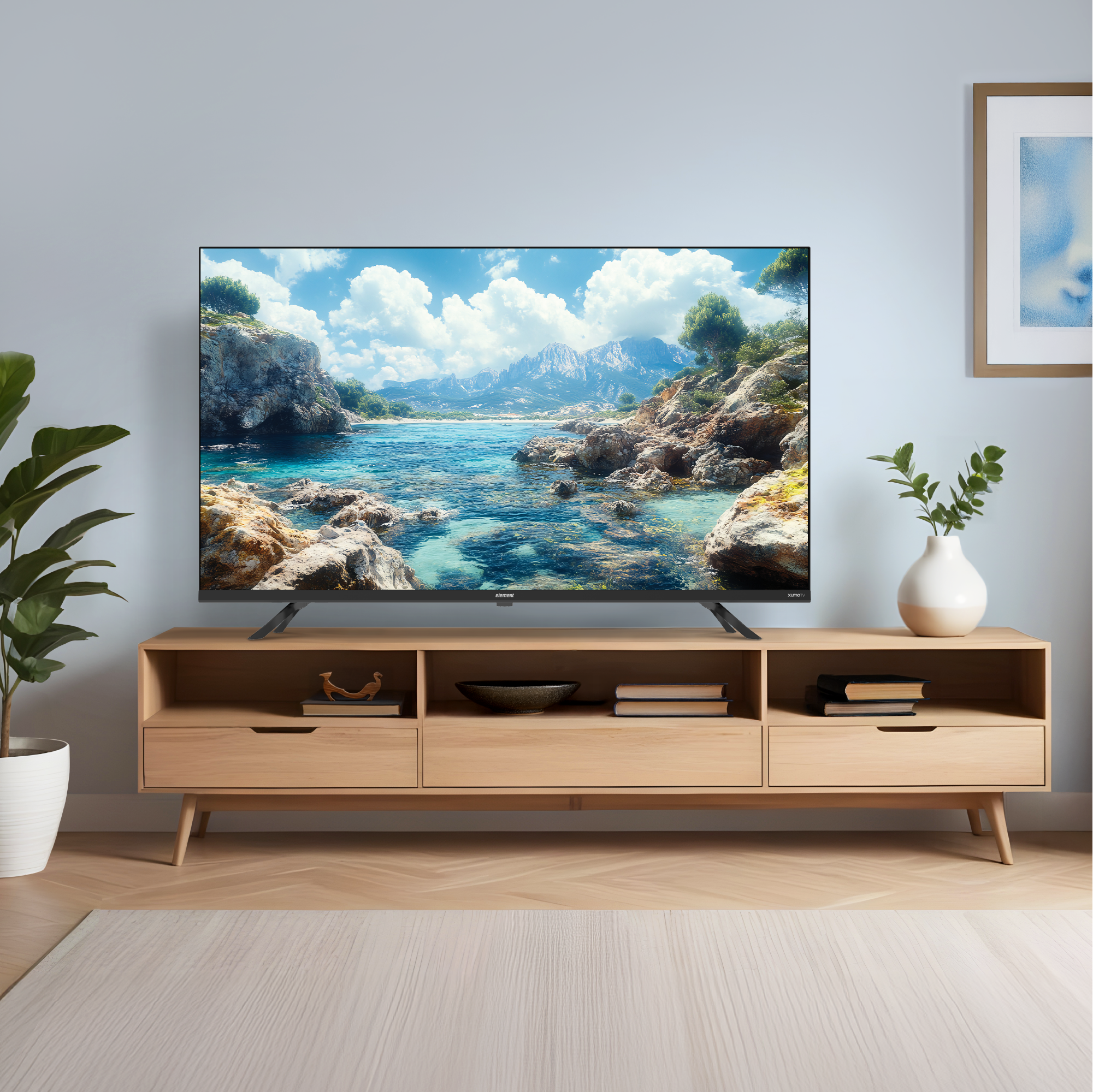 43” 4K UHD HDR Frameless Xumo TV (E550AE43C) | Element Electronics