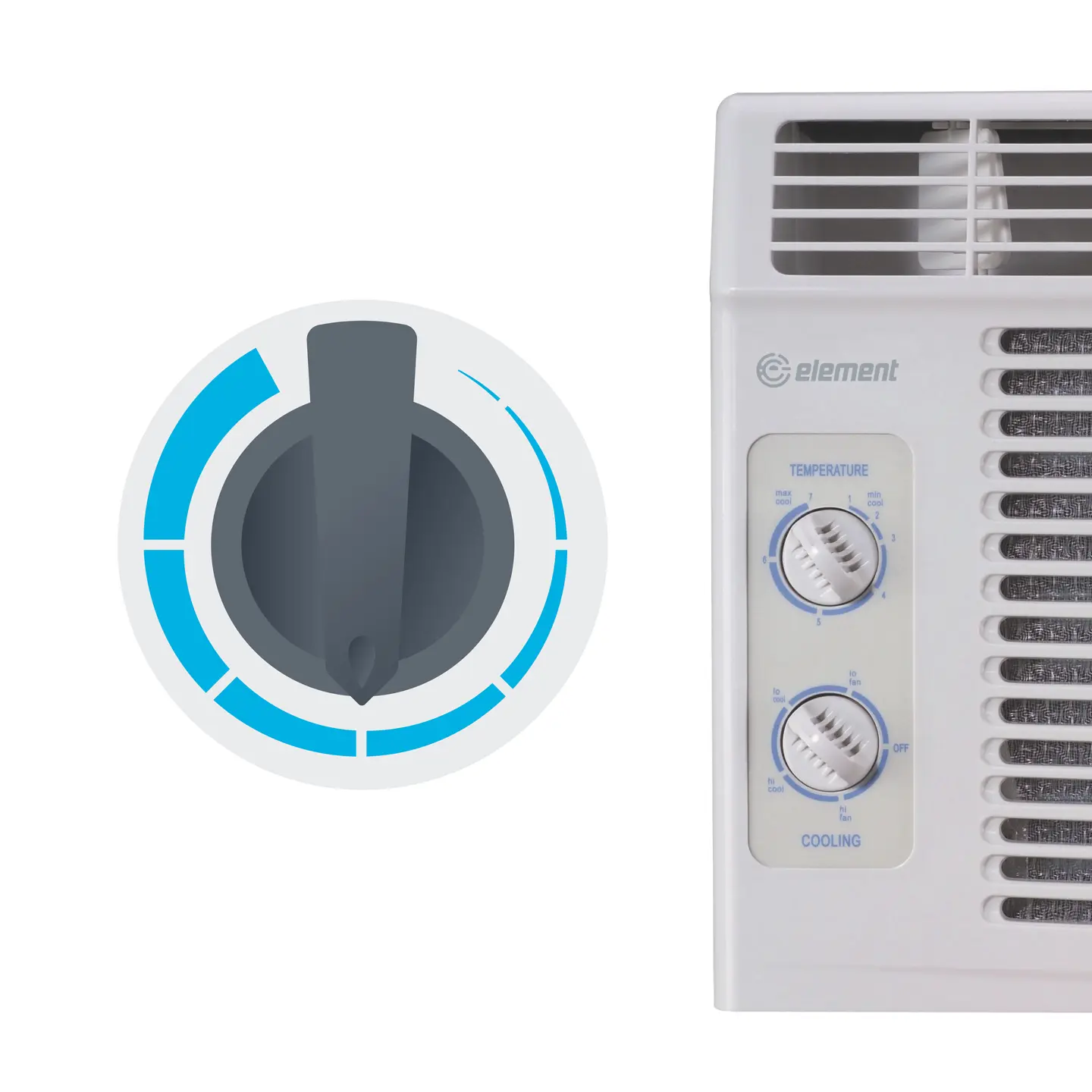 EASY-TO-USE MECHANICAL CONTROLS