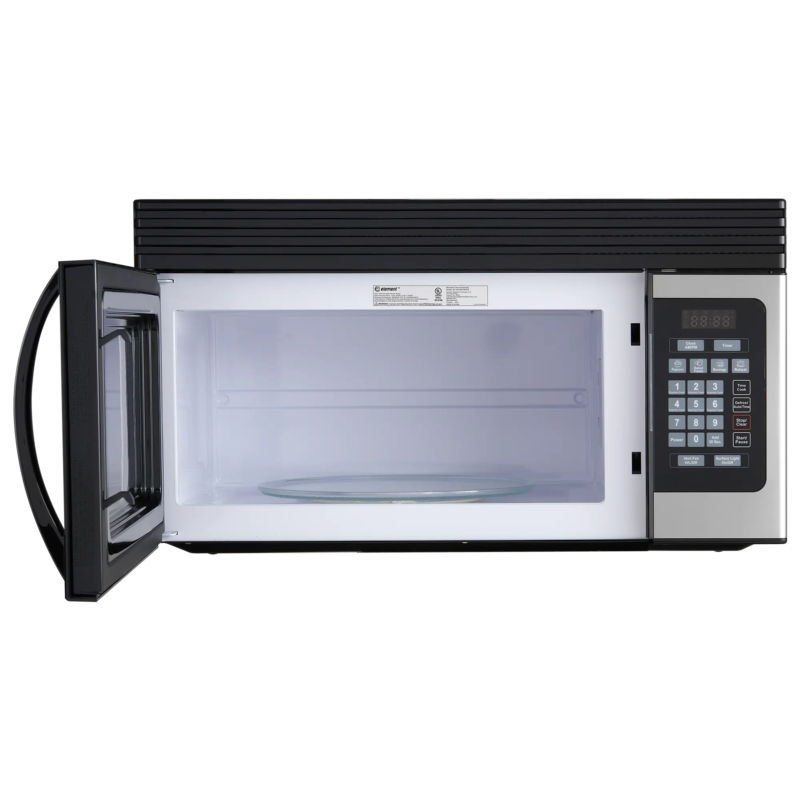 Element over the range microwave Front open view