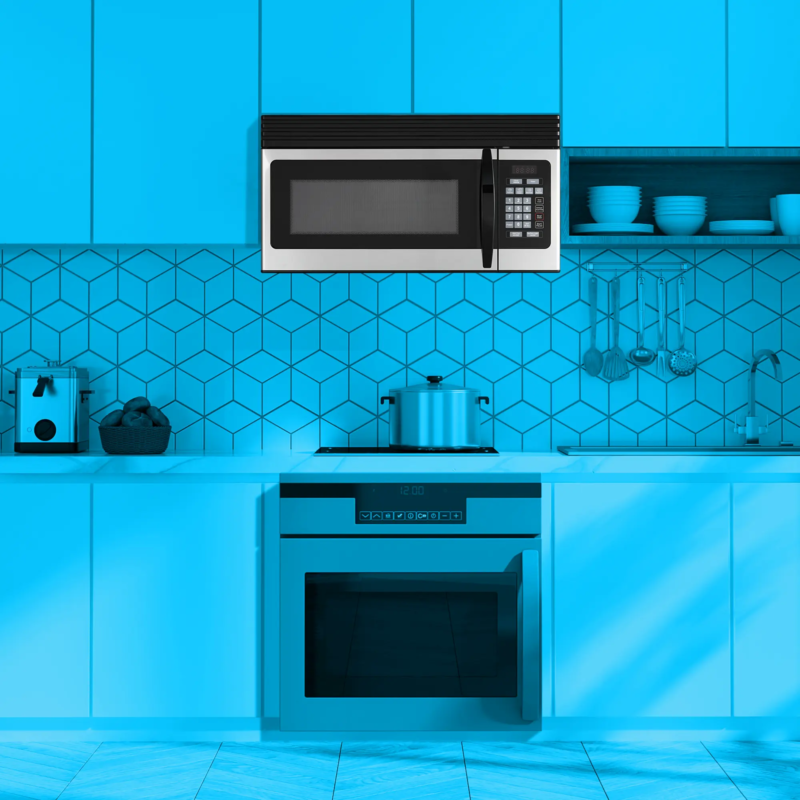 Element over the range microwave Lifestyle view