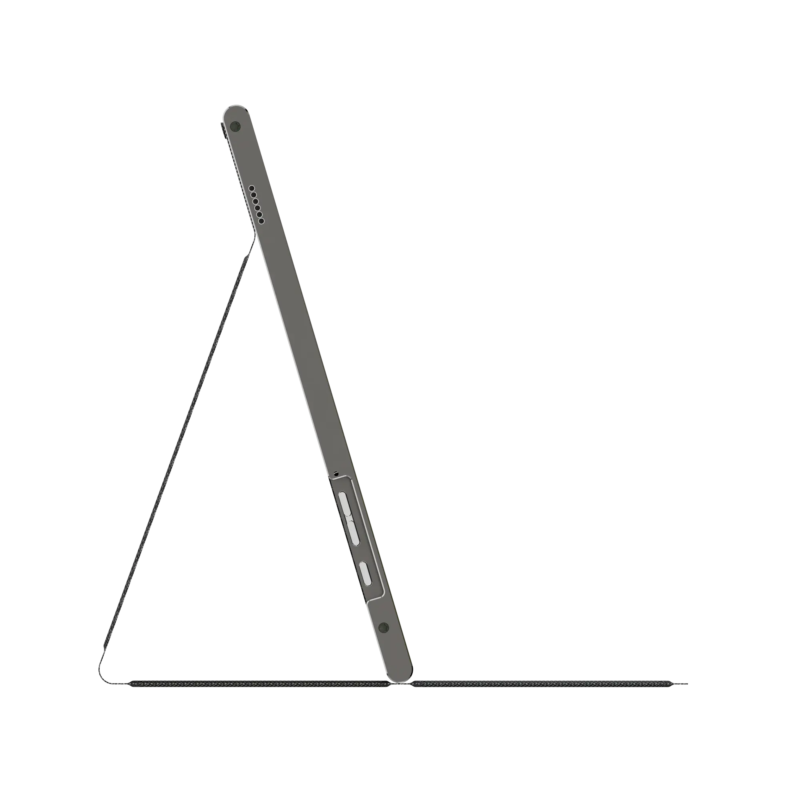 15.6" portable monitor side controls - case open