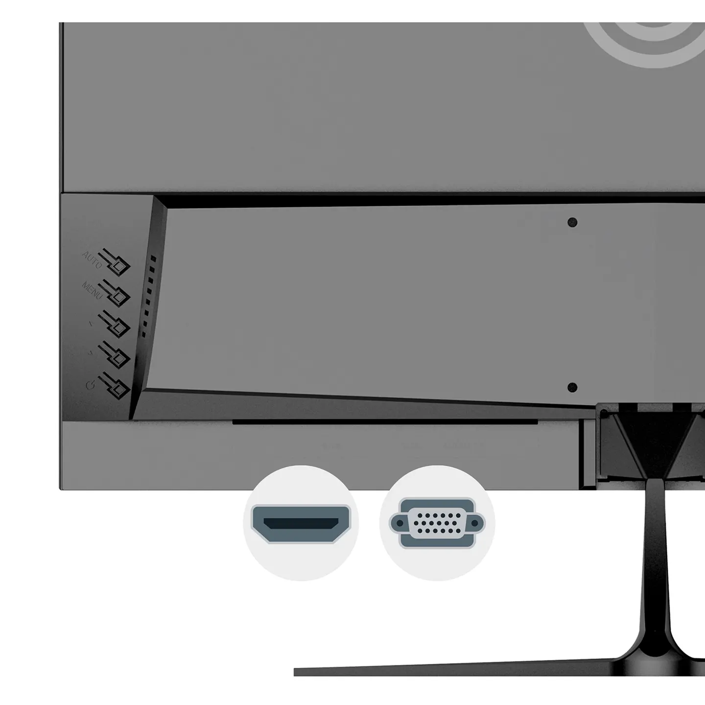 HDMI and VGA connections