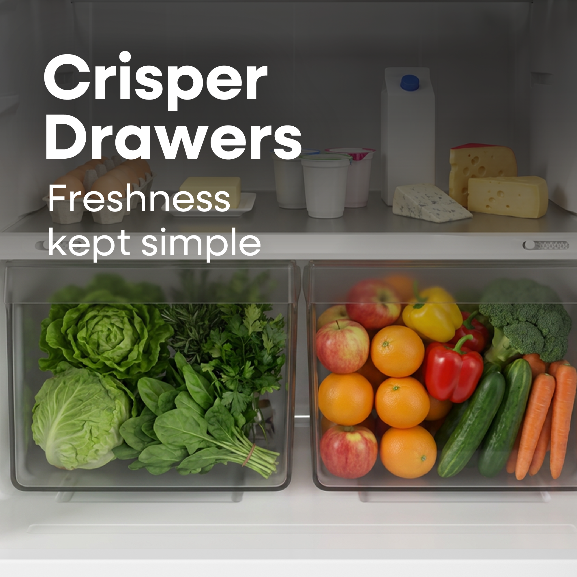 17.6 cu. ft. Top Freezer Refrigerator – White (ENR18TFGCW