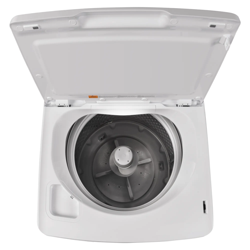 Element 3.7 Cu. Ft. Top Load Washer top view with lid open