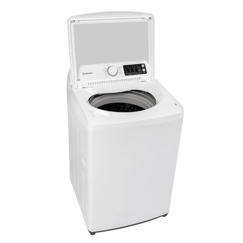 Element 3.7 Cu. Ft. Top Load Washer with Agitator - angle, lid open