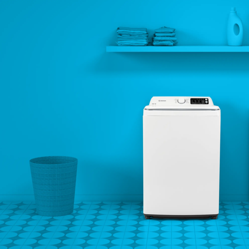 Element 3.7 Cu. Ft. Top Load Washer with Agitator - lifestyle