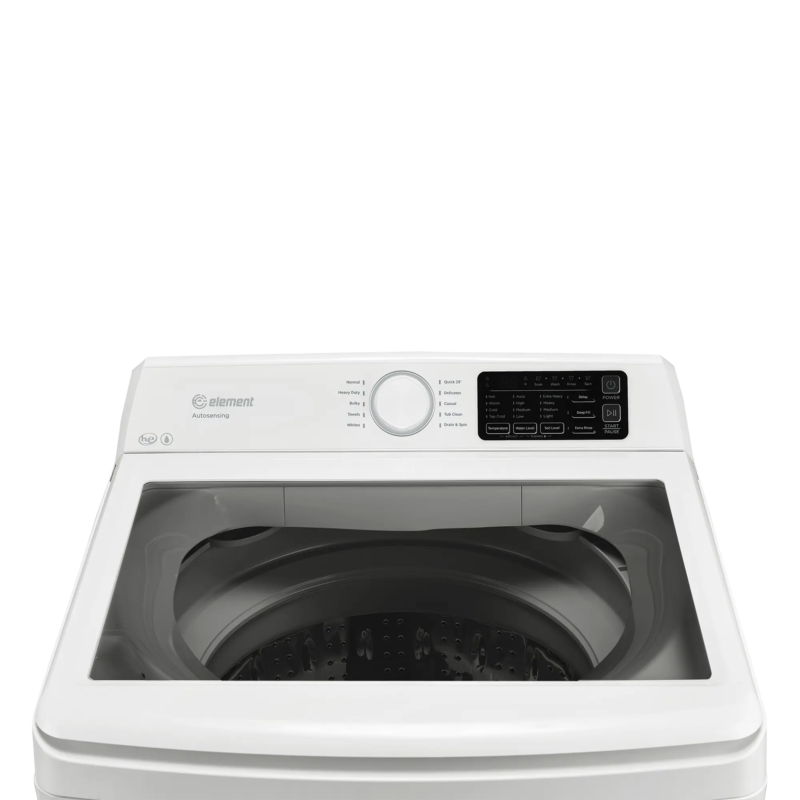 4.5 Cu. Ft. Top Load Washer control panel