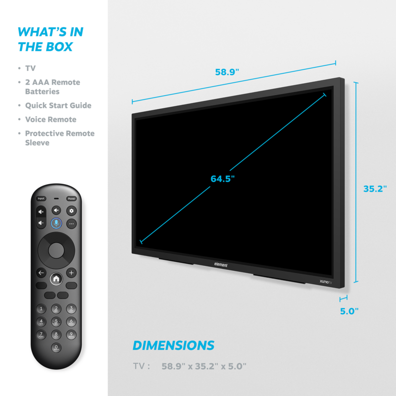Outdoor TV - What's in the Box