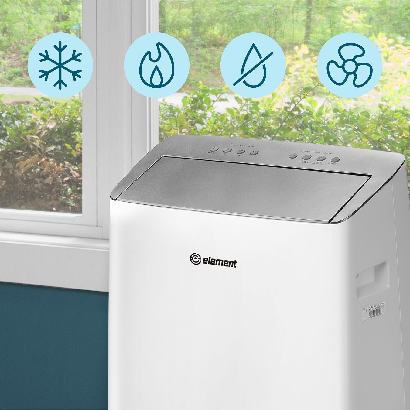 Four-in-one Comfort Portable AC