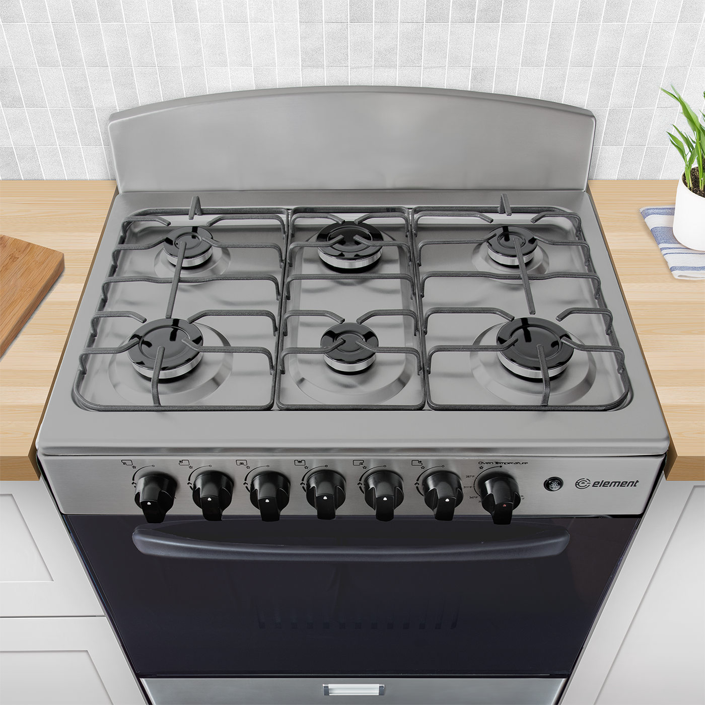30in 6-Burner Cooktop