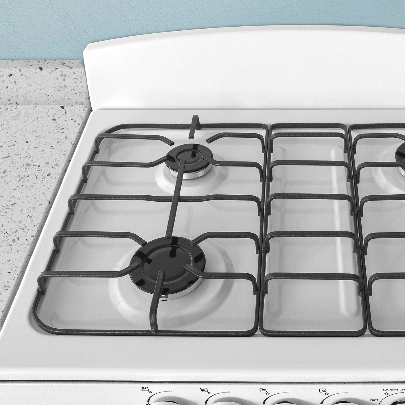 30in 4-Burner Cast Iron Grates