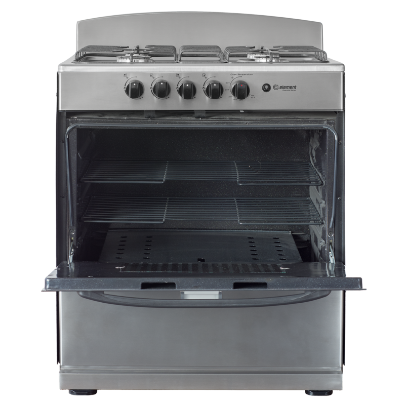 4.0 cu. ft. 30in 4 Burner Front Open (Stainless Steel)