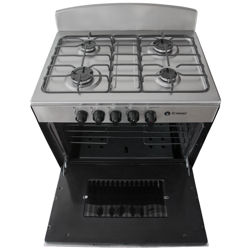 4.0 cu. ft. 30in 4 Burner Top Open (Stainless Steel)