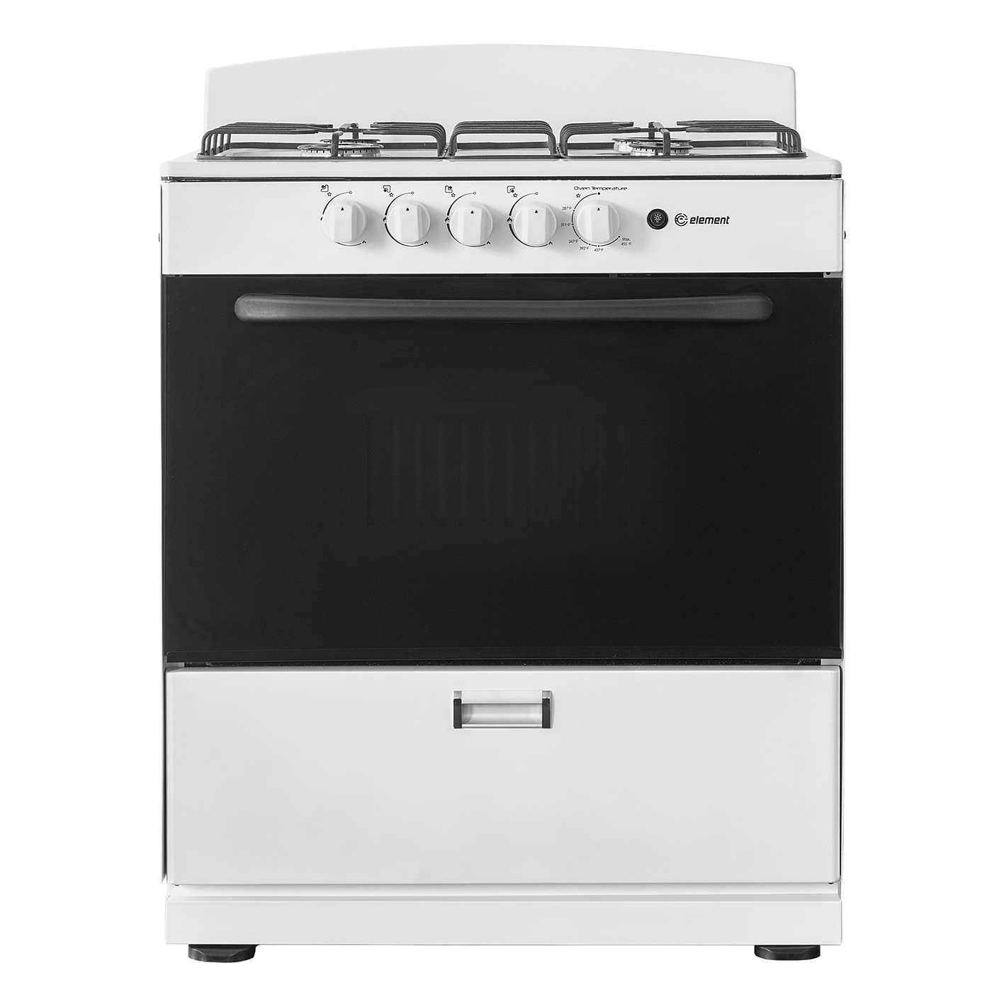 4.0 cu. ft. 30in 4 Burner Front (White)